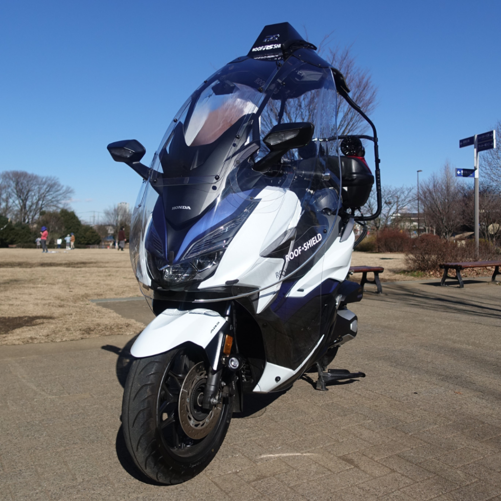 Roof Shield with Honda Forza MF10