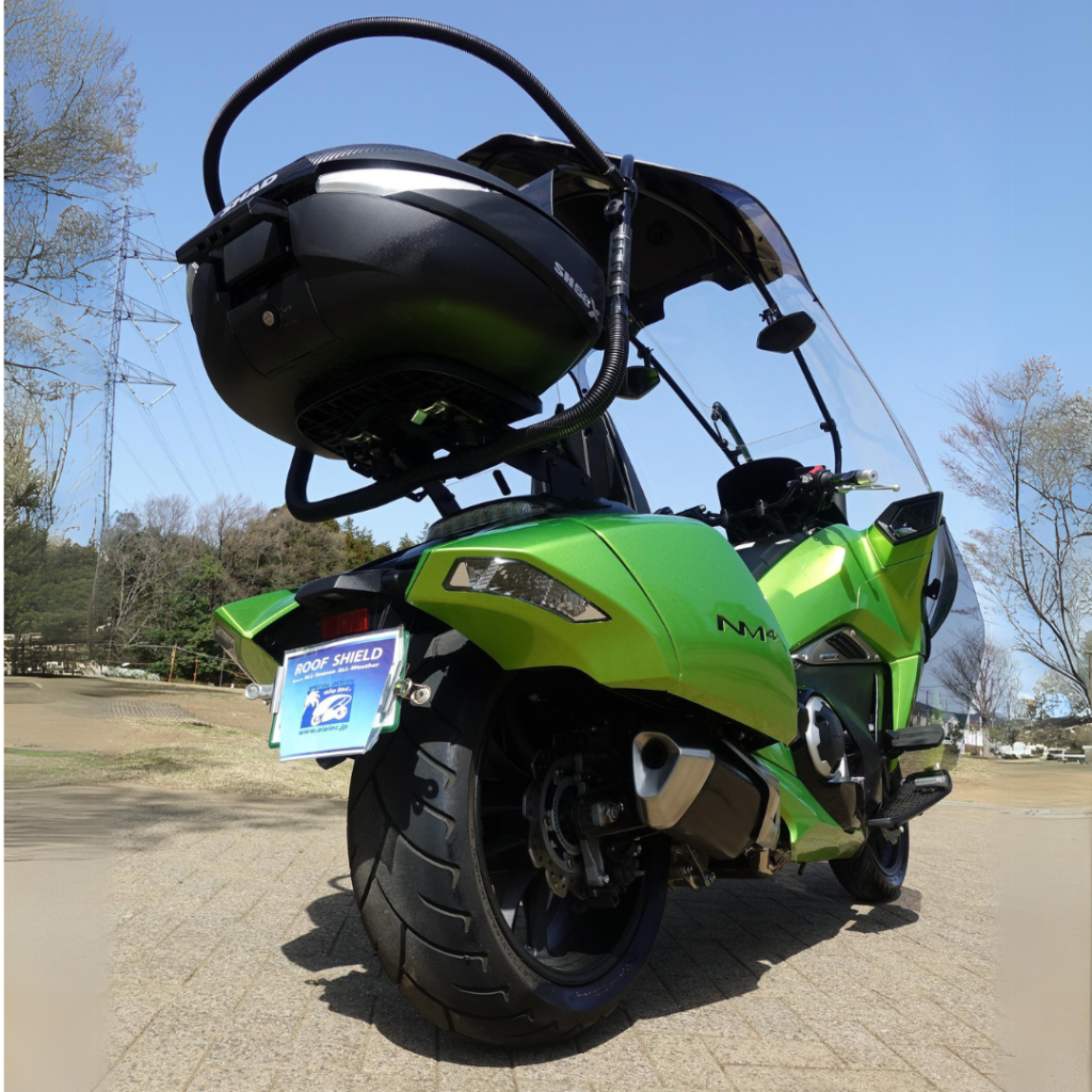 Roof Shield with Honda NM4