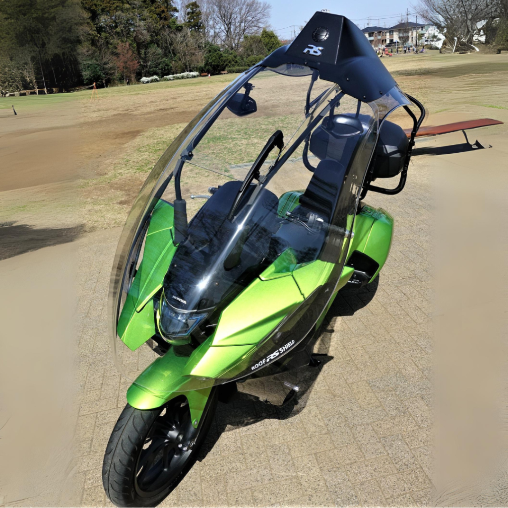 Roof Shield with Honda NM4