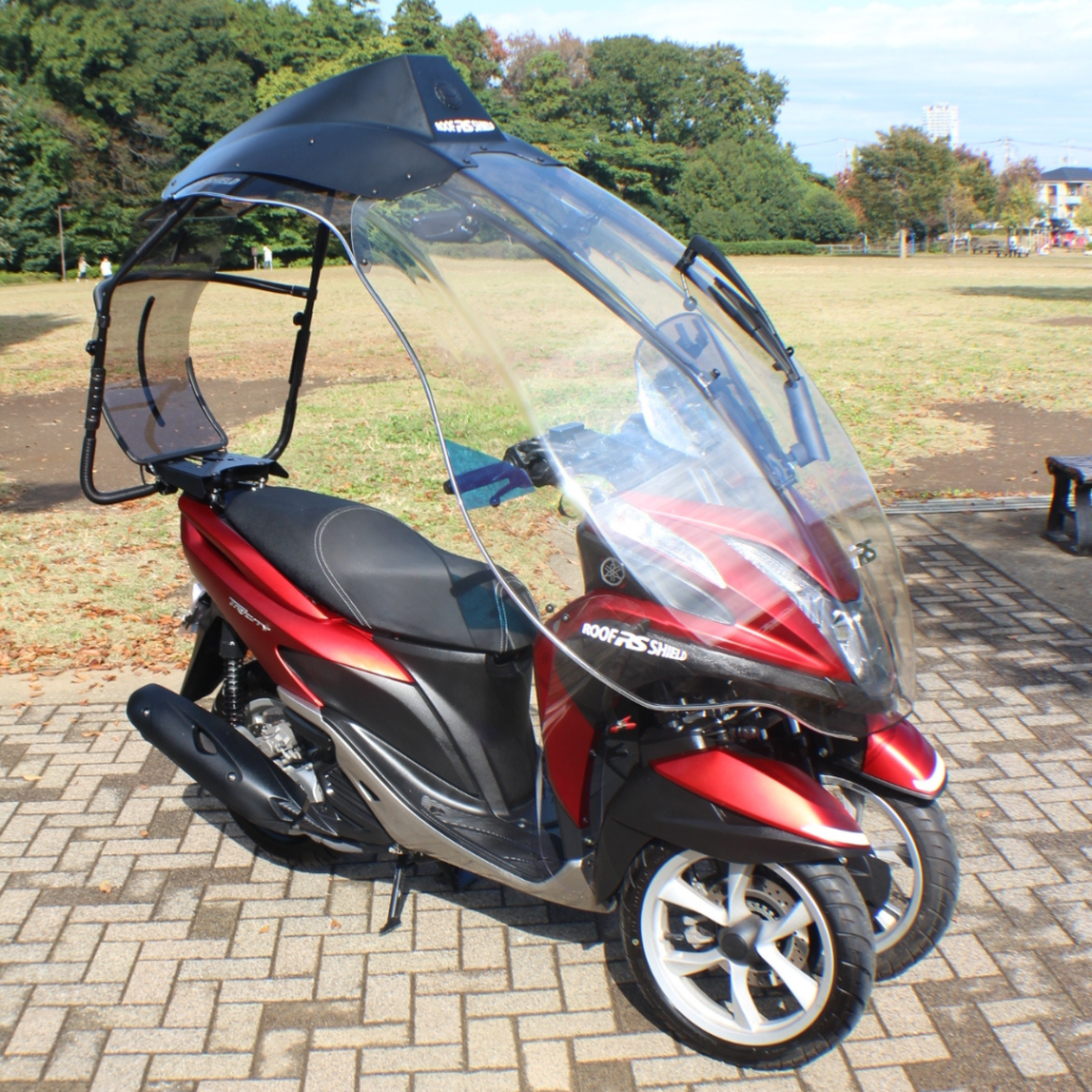 Roof Shield mit Yamaha Tricity