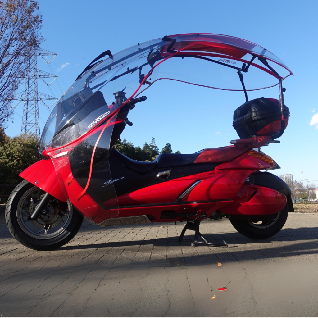 Bouclier de toit avec Suzuki Janma