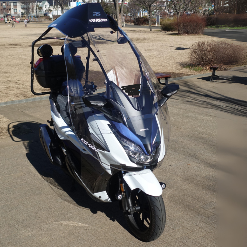 Roof Shield with Honda Forza MF10