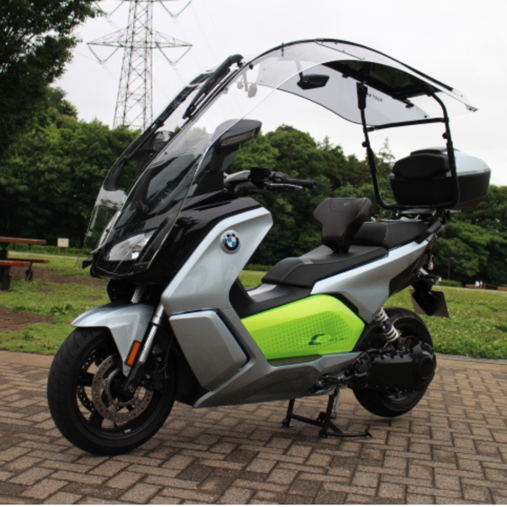 Schermatura del tetto con BMW C Evolution