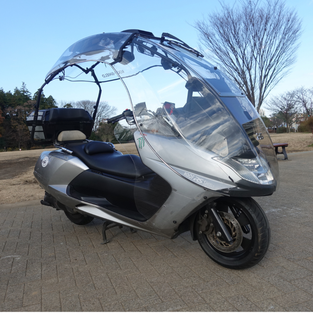 Roof Shield withYamaha Maxam