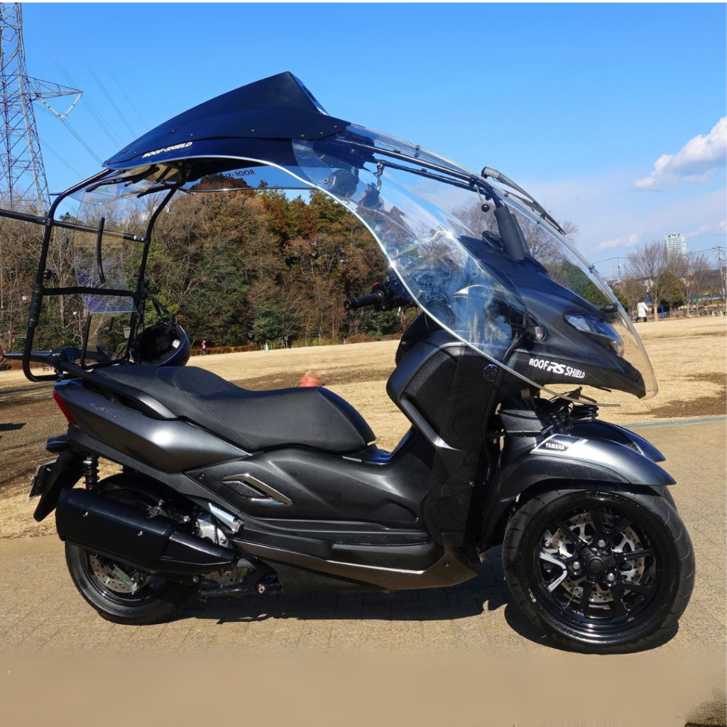 Roof Shield with Yamaha Tricity 300