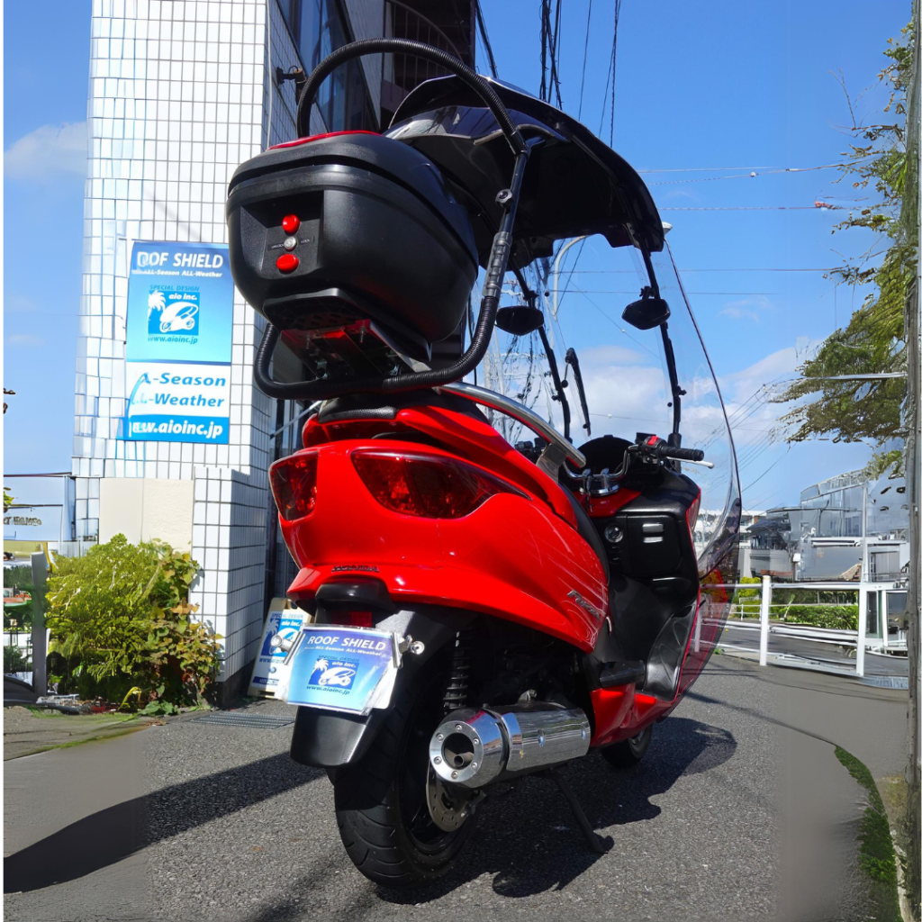 Roof Shield with Honda Forza MF08